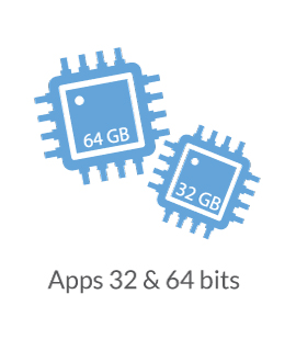 Apps 32 & 64 bits
