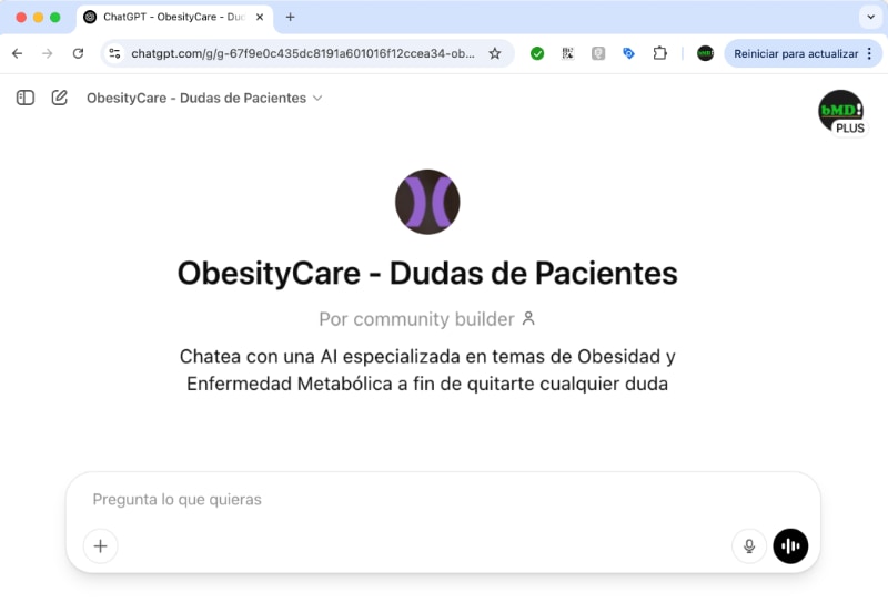 ChatGPT ObesityCare